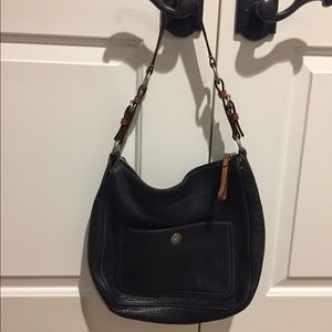 Vintage Leather Coach hobo bag